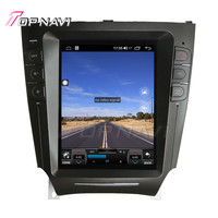 Reproductor MP4 de vídeo para coche con pantalla táctil de 10,4 "para Lexus IS250/IS350 2006 2007 2008 2009 2010 2011 2012 3 + 32 GB GPS Android inalámbrico