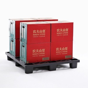 Fournisseur de palettes en plastique antidérapantes à bas prix, palettes euro à neuf pieds robustes, tailles personnalisées - Product Image 5