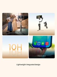 DJI Osmo Mobile 8P, Gimbal de Mano de 3 Ejes, Estabilizador de Teléfono Inteligente con Control Remoto, Seguimiento por IA y 360° °   Síguelo en el Efecto de Seguimiento para Selfies - Product Image 5