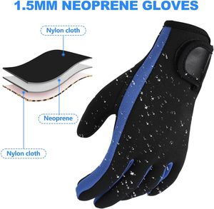 Guantes de <span class=keywords><strong>Neopreno</strong></span> de 1.5mm al por Mayor para Adultos, Hombres y Mujeres, Antideslizantes, Resistentes al Frío, para <span class=keywords><strong>Snorkel</strong></span>, Surf y Deportes Acuáticos de <span class=keywords><strong>Invierno</strong></span> - Product Image 6