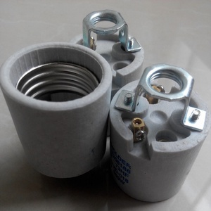 E26 E27 Gốm Đèn Chủ Ổ Cắm Ánh Sáng Với Thiết Bị Đầu Cuối Vít Bóng Đèn Edison Đèn Căn Cứ - Product Image 4