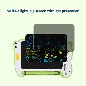 Yeni 6.5 inç Küçük Dinozor Çocuk Karikatür Kağıt LCD El Yazısı Çizim Tahtası Tek Tıkla Ekran Silme - Product Image 4