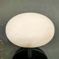 Applique murale moderne en onyx naturel, cadre en laiton brossé, texture veine de marbre, abat-jour en albâtre, économe en énergie, garantie 5 ans