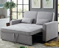 Canapé-lit BINGCHENG, taille Queen, lit escamotable, canapé-lit convertible 3-en-1 avec canapé futon moderne en velours pour appartement, chambre à coucher