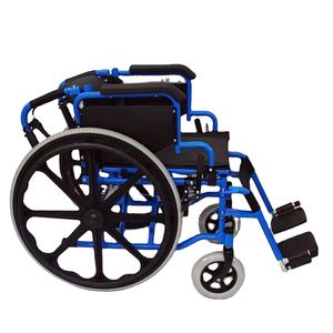 La fábrica de frenos electromagnéticos exporta directamente sillas de ruedas eléctricas plegables de cuatro ruedas para discapacitados y ancianos - Product Image 4