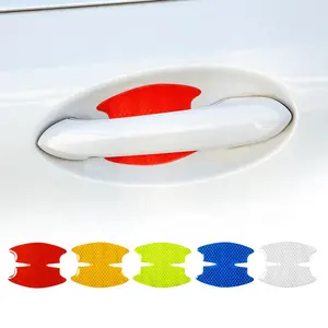 Fabbrica Custom Logo auto protezione paraurti in gomma Anti-collisione adesivo riflettente per porta auto ciotola rivestimento di protezione