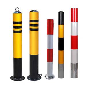 JUNXIAO dayanıklı çelik boru uyarı <span class=keywords><strong>anti</strong></span>-çarpışma baba sabit kazık yol trafik zemin kazık barikat yansıtıcı izolasyon - Product Image 6