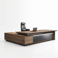 Mesa de la oficina del gerente mesa de la oficina del nuevo diseño escritorio de la oficina muebles comerciales modernos escrito