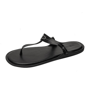 French Style Minimalist <b>Platform</b> Slip-On Fashion Trend Women's <b>Thong</b> <b>Sandals</b> 2025 Summer - Product Image 2