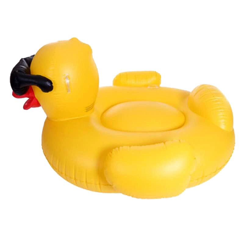 Flotteur Piscine Canard Gonflable Pour Enfants – Avec Pare-Soleil UPF, Pliable Et Léger