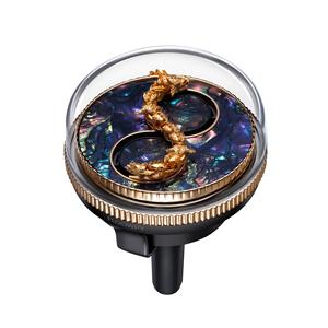 Diffuseur d'air pour <span class=keywords><strong>voiture</strong></span> Liu Pai Dragon Soars World, nouveau style, dragon nageant en eaux profondes, parfum pour grille d'aération ABS, élimination des odeurs, cadeau - Product Image 1