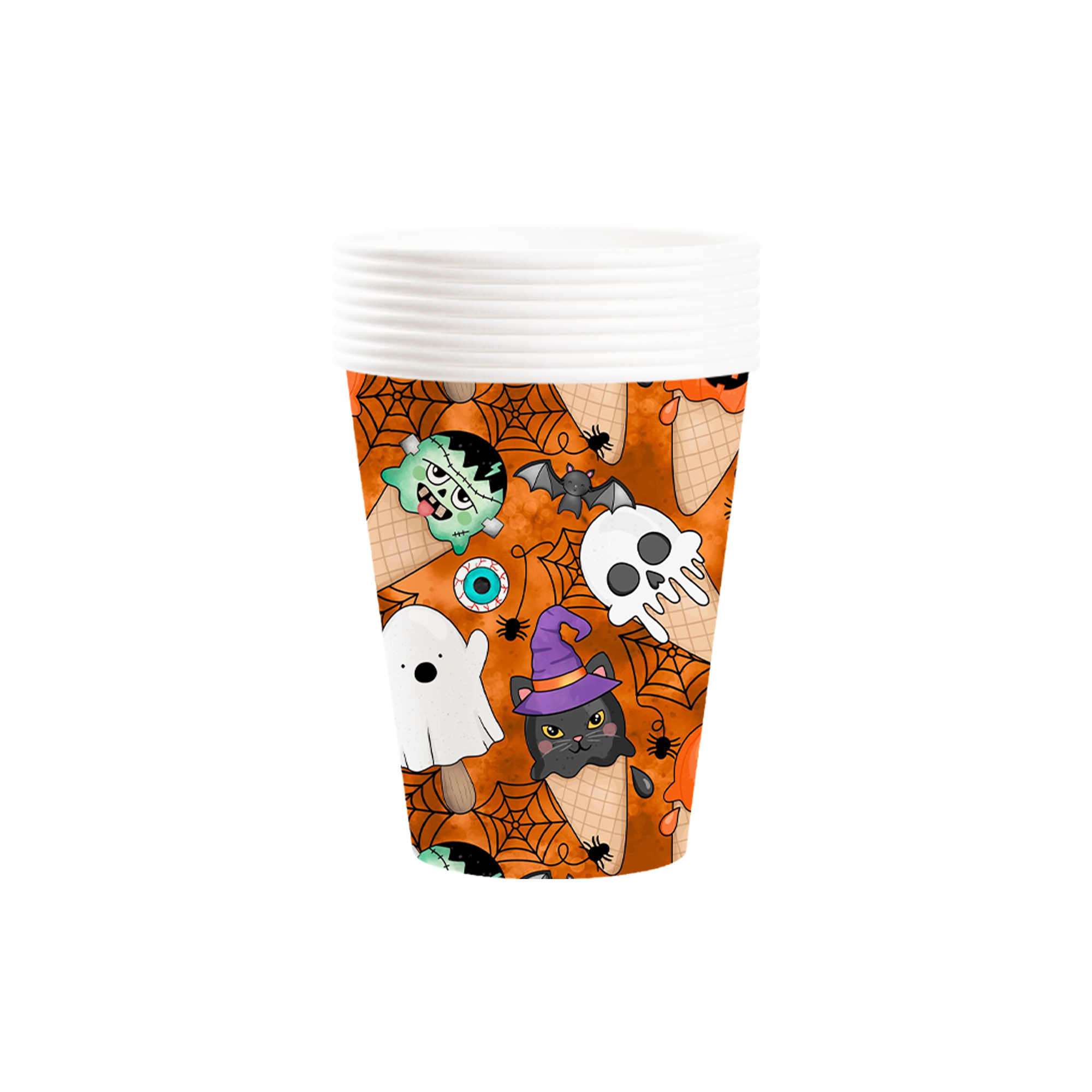 Vaso de papel de 9 oz * 8 unidades