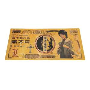 10 Tipi di Banconote in Lamina d'Oro di Death Note, Yagami Light e Misa, Ispirate agli Anime e <span class=keywords><strong>Manga</strong></span> Giapponesi, per Collezionisti e Regalo - Product Image 3