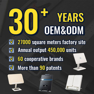 JIELISI Bookend portabel hitam meja baca dudukan buku logam nyaman papan belakang dokumen A4 pemegang buku kantor menggunakan plastik - Product Image 2