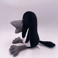 Steve et Maggie Magpie Corbeau Peluche Animal 31cm-50cm PP Coton Rempli Partie Utilisation
