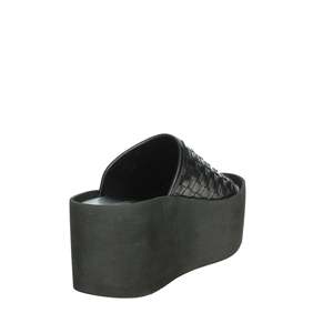 Sandalo con Zeppa Alberto Guardiani da Donna, Nero, Stile Platform Slide - Product Image 3