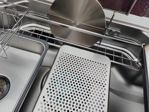 <span class=keywords><strong>Évier</strong></span> de cuisine intelligent populaire, grand <span class=keywords><strong>évier</strong></span> simple de <span class=keywords><strong>80</strong></span> litres, SUS304, multifonctionnel, design japonais et coréen avec accessoires - Product Image 6