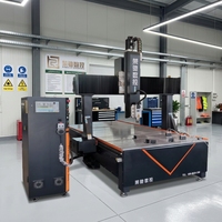 Graveur CNC 4 axes Rongchi 220V/380V avec écran tactile, machine lourde pour le bois, le métal, les moules en plastique, sur mesure
