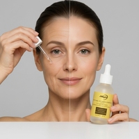 Crème de nuit hydratante et raffermissante anti-âge et anti-rides à 0,5 % d'acide hyaluronique, végane et sans cruauté, pour femmes