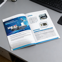 Impression de brochures de haute qualité avec reliure parfaite, brochure personnalisée pour profil d'entreprise, impression de brochures avec reliure à point de selle