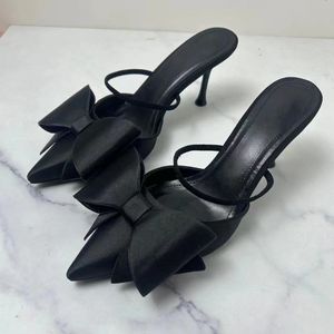 American Fashion Slingback Sexy <b>Heels</b> Women's Pumps Shoes with Bows - Product Image 4