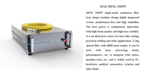 Fuente de Láser de <span class=keywords><strong>CO2</strong></span> de 3000 W de Max Photonics China, Longitud de Onda de 1064 nm, Corte de Metal, CW Disponible, 1KW/1.5KW/2KW/3KW/4KW/6KW/8KW/12KW - Product Image 6