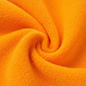 Tessuto solido di alta qualità 100% tessuto riciclato in poliestere morbido e spesso tessuto in poliestere adatto per l'abbigliamento