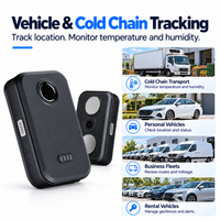 YK-A1 10000mAh Localisateur de véhicule GPS étanche magnétique avec moniteur de température et d'humidité, alarme SOS, suivi en temps réel IP67 4G+2G