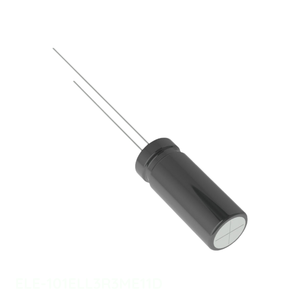 Condensateur original 3,3 uF CAP ALUM 3,3UF 20% 100V RADIAL à montage traversant ELE-101ELL3R3ME11D - Product Image 1