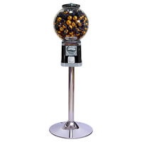Distributeur automatique de bonbons et de jouets en capsules Niudele, compatible avec les jetons et les pièces de monnaie, capacité de 400 à 500 pièces, en ABS/PC