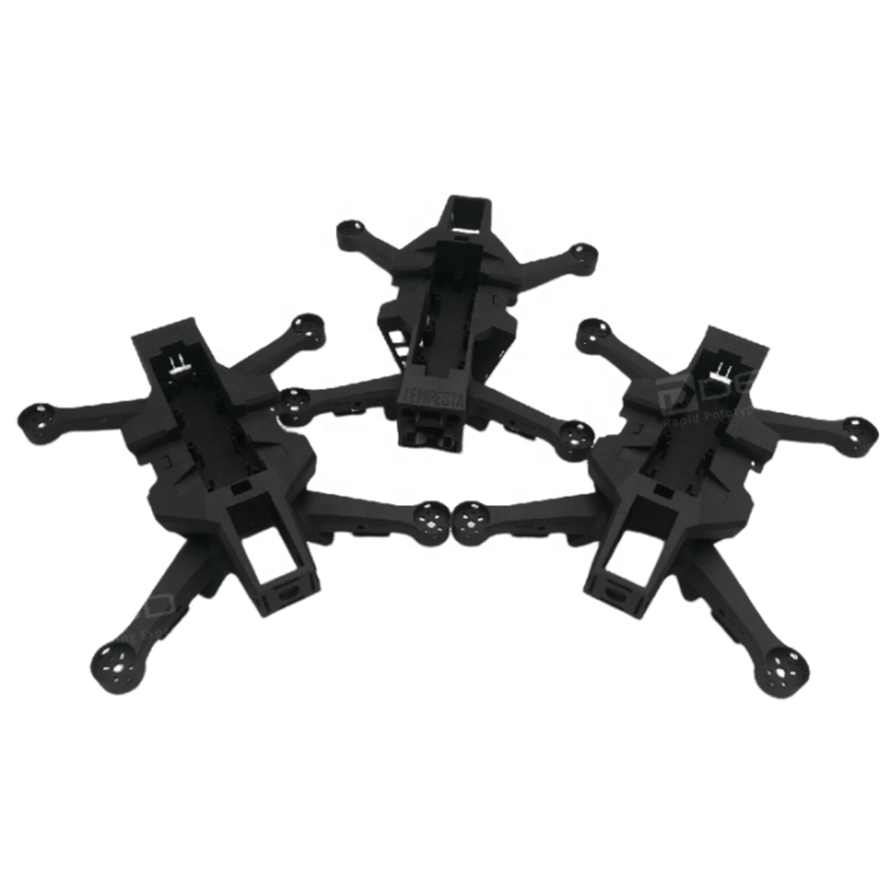 Customized Lightweight Drop-resistant 3D Print Unmanned Aerial Vehicle Nylon12 CF Shell 3D Printing Service