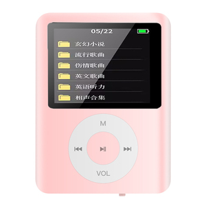Reproductor MP3 Mini con Botón de Rueda, Pantalla LCD y Altavoz Integrado para Deportes y Estudio, Receptor de Audio Inalámbrico BT HiFi - Product Image 2