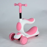 Vente en gros de vélos et trottinettes pour enfants 3 en 1 à bas prix avec siège, trottinette à trois roues pour enfants