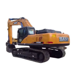 Excavatrice minière hydraulique de machine de pelle de route de capacité de transport SY335C plus grande - Product Image 1