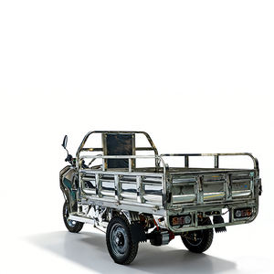 Vente directe usine – Tricycle électrique de fret <span class=keywords><strong>en</strong></span> acier inoxydable, carrosserie ouverte, capacité de charge 800 kg, puissance 1200 W, vitesse 40-45 km/h, prix bas - Product Image 3