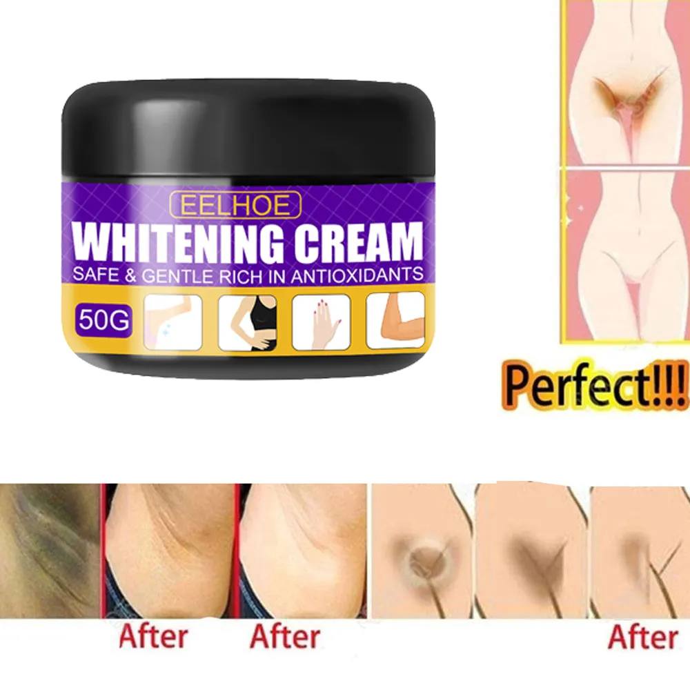 Hoge Kwaliteit Dark Knieën En Ellebogen Sterke Geslachtsdelen Whitening Cream Snelle Actie Extreme 7 Dagen Whitening Cream