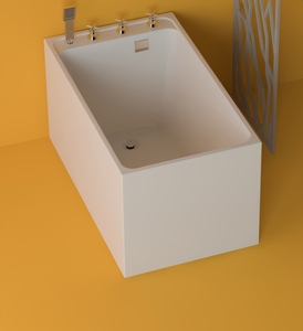 Vasca Idromassaggio Portatile per Hotel, Nuovo Design Moderno per 2 Persone, con Getti Massaggianti e Scarico - Product Image 3