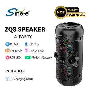 Mini haut-parleur portable 16W, double haut-parleur BT haute puissance, haut-parleur RGB, lumière ambiante, caisson <span class=keywords><strong>de</strong></span> basses portable avec basses profondes - Product Image 5