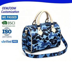 Bolso Bandolera Versátil y Moderno, Portátil para Uso Diario, con Patrón Personalizado de Camuflaje, de Poliéster Impermeable, Bolso Tote para Mujer - Product Image 1