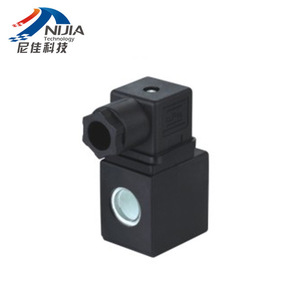 NJT-603 โซลินอยด์วาล์วคอยล์สแควร์เอซี 24-60v ป้องกันการกัดกร่อนสำหรับวาล์วควบคุมทิศทางชิ้นส่วนระบบ HVAC - Product Image 3