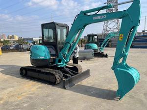 Miniexcavadora Kobelco SK55SR Usada de Alta Calidad, Excavadora de Cadenas de 5 Toneladas, en Buen Estado para la Venta - Product Image 6