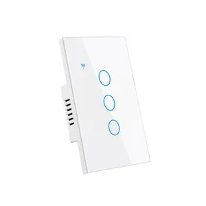 Tuya Zigbee Switch lampu rumah pintar sakelar Gang Domotica nirkabel sakelar dinding listrik jarak jauh Google Home Alexa SmartsSwitch