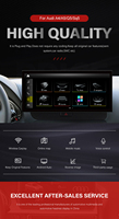 Pour Audi Q5 Sq5 Mise à niveau de l'écran tactile avec Carplay Android AUTO WIFI USB Lecteur multimédia de voiture