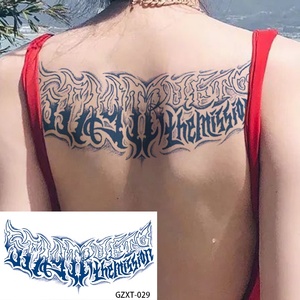 Venta al por mayor <span class=keywords><strong>de</strong></span> fábrica, tatuajes falsos temporales realistas <span class=keywords><strong>para</strong></span> hombres, tatuajes semipermanentes impermeables en <span class=keywords><strong>el</strong></span> <span class=keywords><strong>pecho</strong></span> - Product Image 1