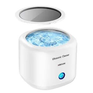 24W Automatic Jewelry Ultrasonic Cleaner Glasses Watch Nipple Makeup Brush Small Toys Household Portable Mini Cleaning Machine