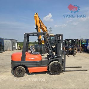 รถยกของโตโยต้ามือสอง<span class=keywords><strong>3T</strong></span> FD30รถยกดีเซลสภาพดี - Product Image 3