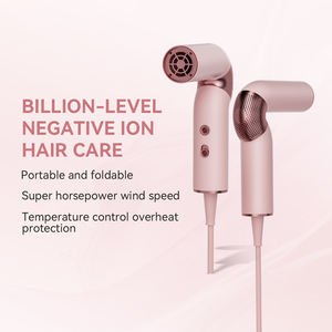 Asciugacapelli Baichang <span class=keywords><strong>2025</strong></span> Nuovo Stile Mini Pieghevole a Ioni ad Alta Velocità, Certificato Rohs, da Viaggio con Manico Pieghevole - Product Image 5