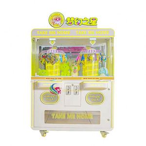 Nouvelle machine à balançoire mini à monnayeur, distributeur de jouets à griffes, couleur personnalisée, en métal, garantie 12 mois pour le divertissement - Product Image 2
