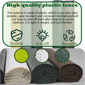 Écran de confidentialité <span class=keywords><strong>en</strong></span> PVC jaune 1*3m <span class=keywords><strong>pour</strong></span> clôture de jardin, écran <span class=keywords><strong>en</strong></span> <span class=keywords><strong>bois</strong></span> traité thermiquement <span class=keywords><strong>pour</strong></span> <span class=keywords><strong>balcon</strong></span> et intimité - Product Image 5