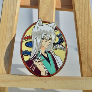 Broche de imitación esmalte de 6CM, pin de anime, insignia, joyería de papelería Kamisama Love Nanami <span class=keywords><strong>Tomoe</strong></span>, artesanía de aleación decorativa - Product Image 2